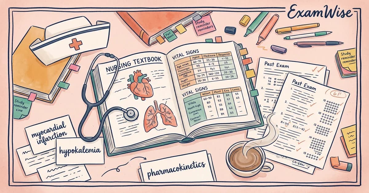 護理師國考全攻略：及格率差四倍的「五科策略」與考古題法則