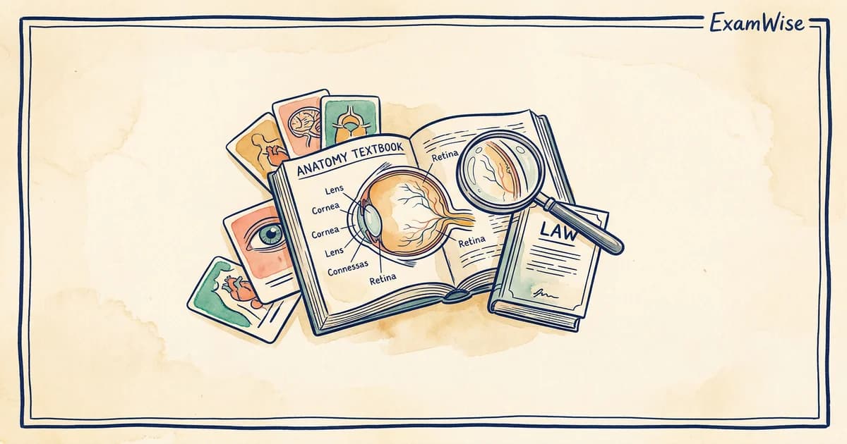 驗光師眼球解剖+法規出題趨勢：750 題拆解，視網膜稱王、法規穩送 15 題