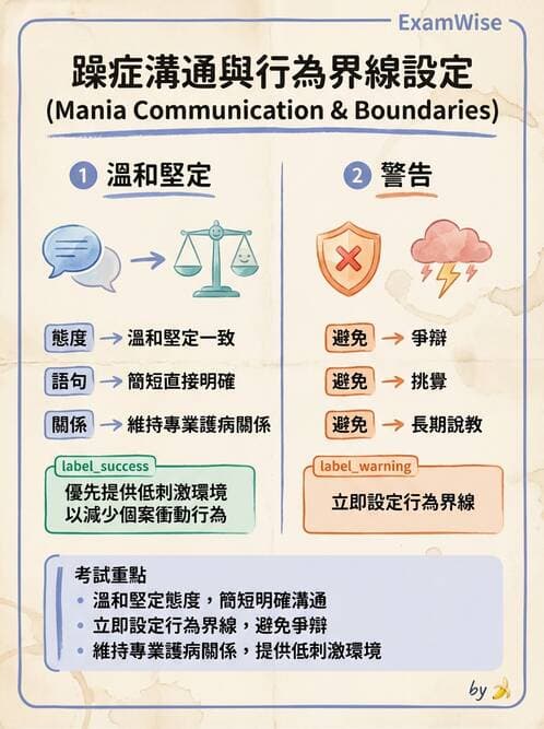 護理師 - 雙相情緒障礙護理 - AI 圖文解析預覽