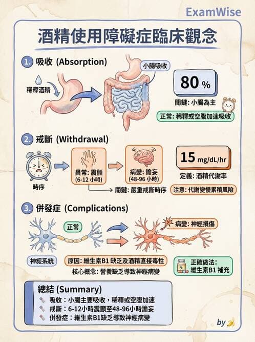 護理師 - 物質相關與成癮障礙 - AI 圖文解析預覽