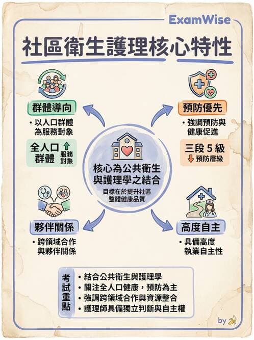 護理師 - 健康照護體系與健康政策 - AI 圖文解析預覽