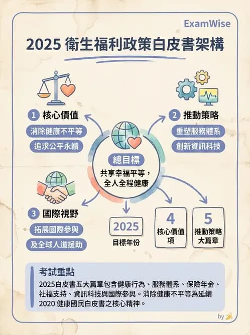 護理師 - 健康照護體系與健康政策 - AI 圖文解析預覽