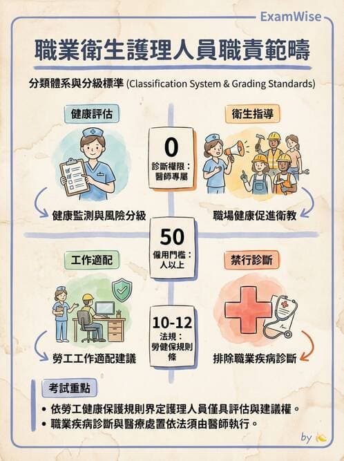 護理師 - 職業衛生護理 - AI 圖文解析預覽