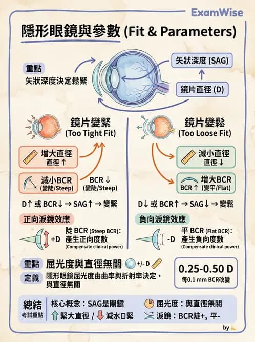 驗光生 - 軟式鏡片配適評估與臨床調整 - AI 圖文解析預覽