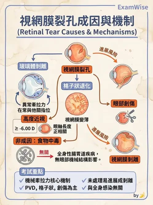 驗光生 - 視網膜與玻璃體疾病 - AI 圖文解析預覽