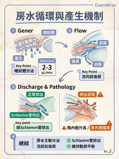 驗光生 - 屈光介質與眼壓調節 - AI 圖文解析預覽