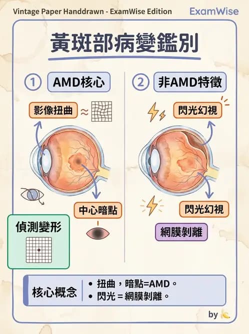 驗光生 - 視網膜與玻璃體疾病 - AI 圖文解析預覽