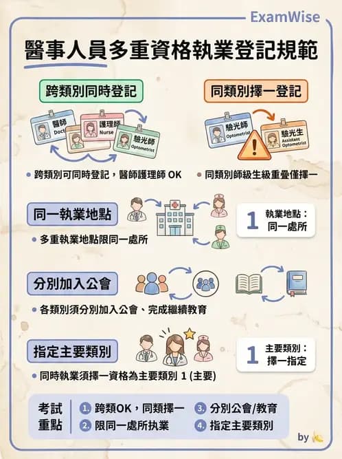 驗光生 - 執業登記、業務規範與違規罰則 - AI 圖文解析預覽