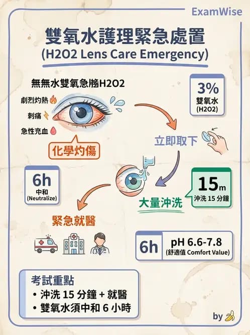驗光生 - 隱形眼鏡消毒系統與感染控制 - AI 圖文解析預覽