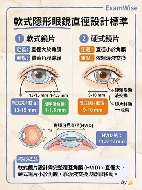 驗光生 - 鏡片設計、結構與臨床選用 - AI 圖文解析預覽