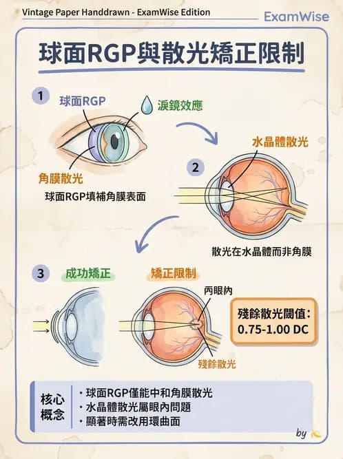 驗光生 - 散光分析、鏡型選擇與軟式散光驗配 - AI 圖文解析預覽