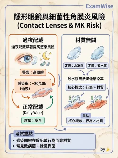 驗光生 - 感染性與炎症性角膜結膜炎 - AI 圖文解析預覽