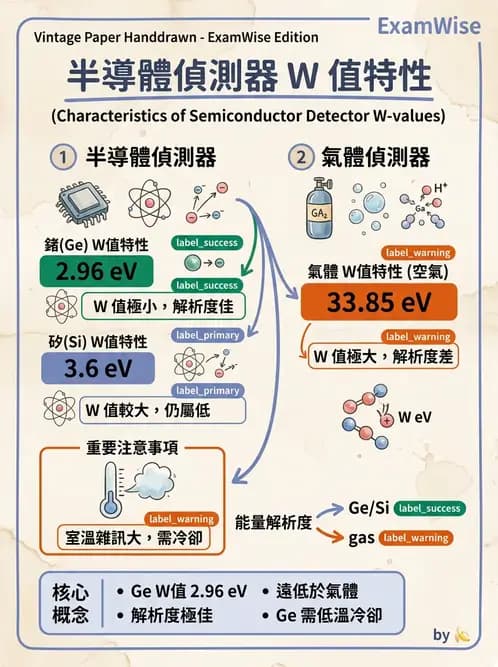 放射 - 固態與閃爍偵檢器 - AI 圖文解析預覽