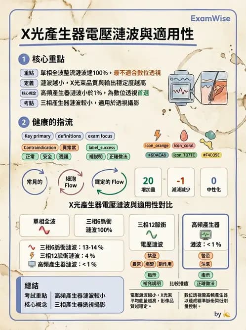 放射 - X光球管與高壓電路 - AI 圖文解析預覽