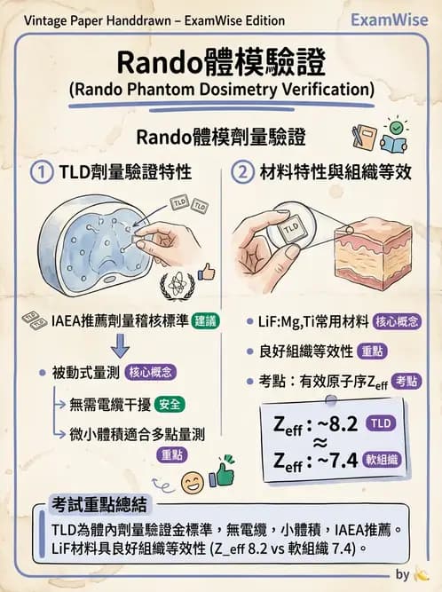 放射 - 放射治療劑量儀器與特殊設備品保 - AI 圖文解析預覽
