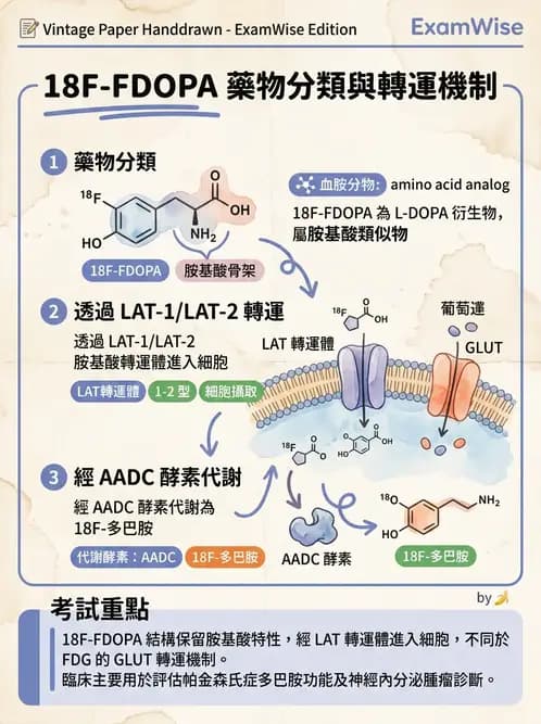放射 - 腦神經PET藥物 - AI 圖文解析預覽