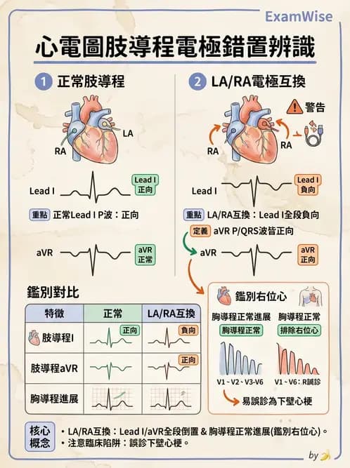 醫檢師 - 心電圖基礎與判讀 - AI 圖文解析預覽