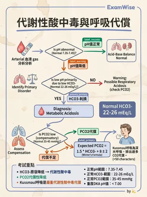 醫檢師 - 血液氣體分析 - AI 圖文解析預覽