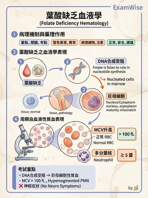 醫檢師 - 物理和化學傷害及營養疾病 - AI 圖文解析預覽