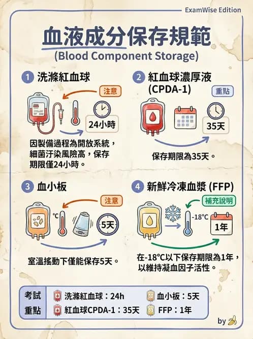 醫檢師 - 血液成分製備與輸血檢查 - AI 圖文解析預覽