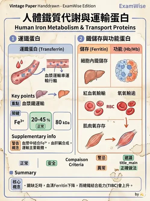 醫檢師 - 電解質與微量元素 - AI 圖文解析預覽