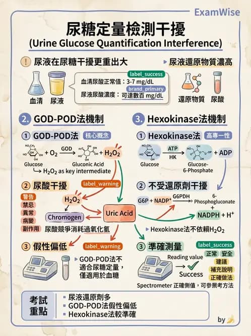 醫檢師 - 醣類代謝與糖尿病 - AI 圖文解析預覽