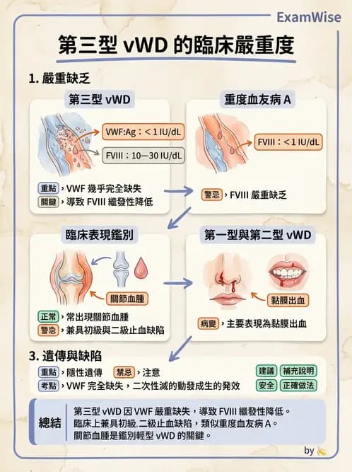 醫檢師 - 出血性疾病與檢驗 - AI 圖文解析預覽