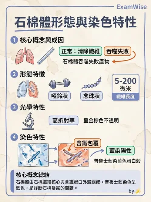 醫檢師 - 痰液一般鏡檢 - AI 圖文解析預覽