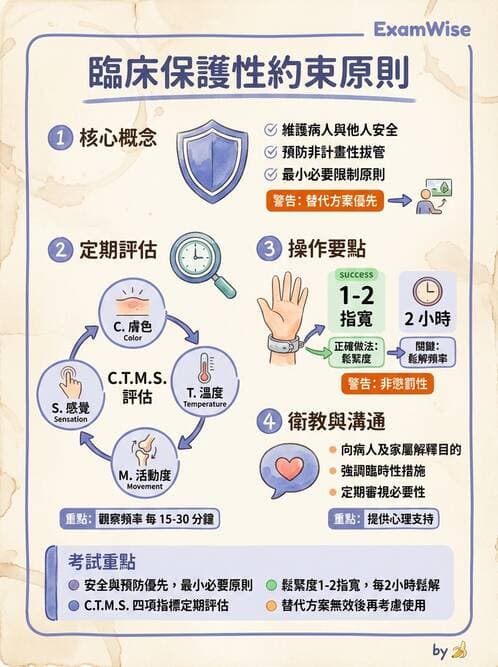 護理師 - 體位擺位與安全照護 - AI 圖文解析預覽