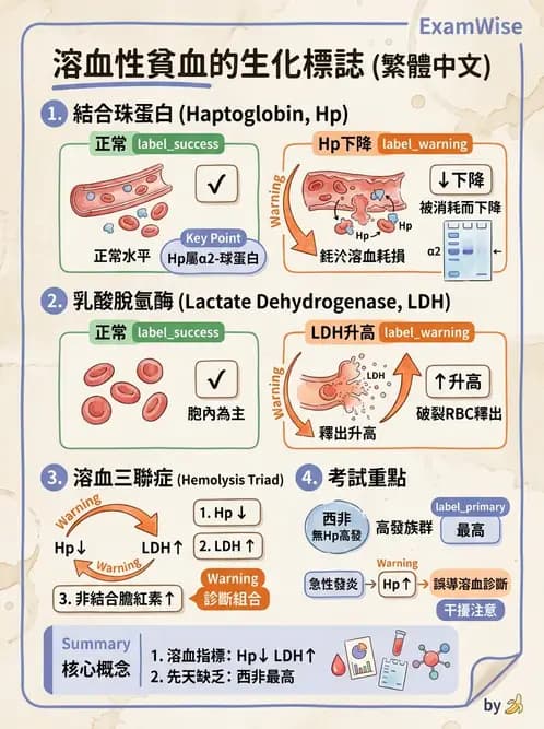醫檢師 - 血清蛋白與蛋白質檢測 - AI 圖文解析預覽