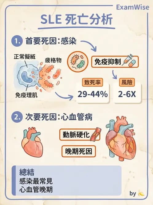 醫檢師 - 全身性紅斑性狼瘡與抗磷脂質症候群 - AI 圖文解析預覽