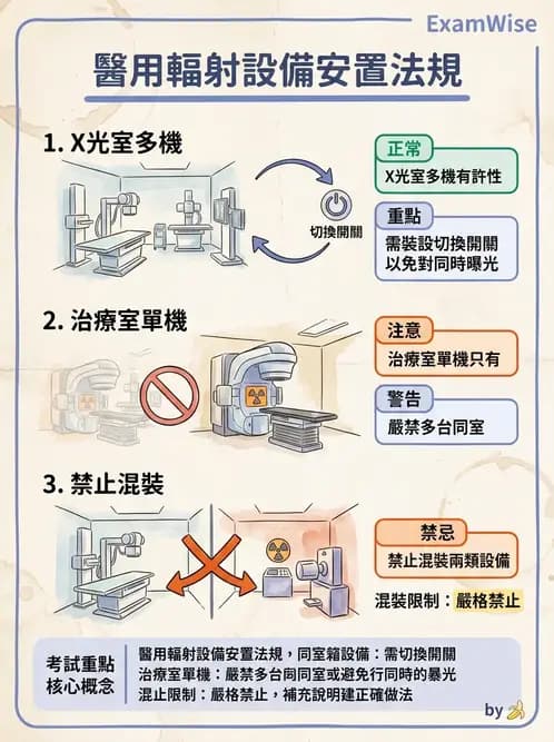 放射 - 輻射作業管理與設施許可 - AI 圖文解析預覽