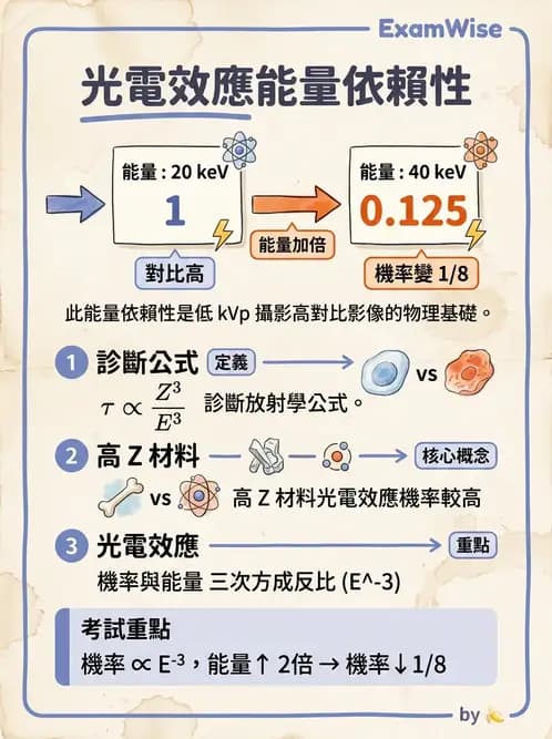 放射 - X光成像系統與影像品質 - AI 圖文解析預覽