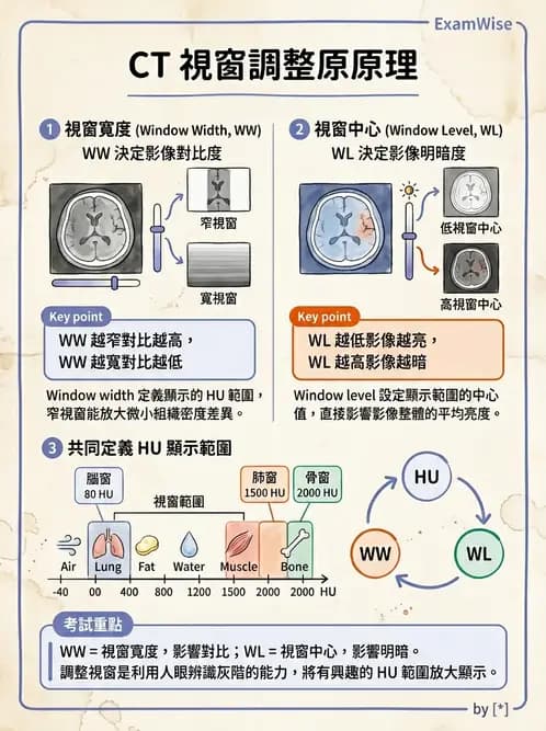 放射 - CT影像重建與品質 - AI 圖文解析預覽