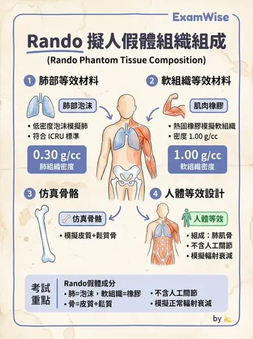 放射 - 劑量增建、散射因子與假體量測 - AI 圖文解析預覽