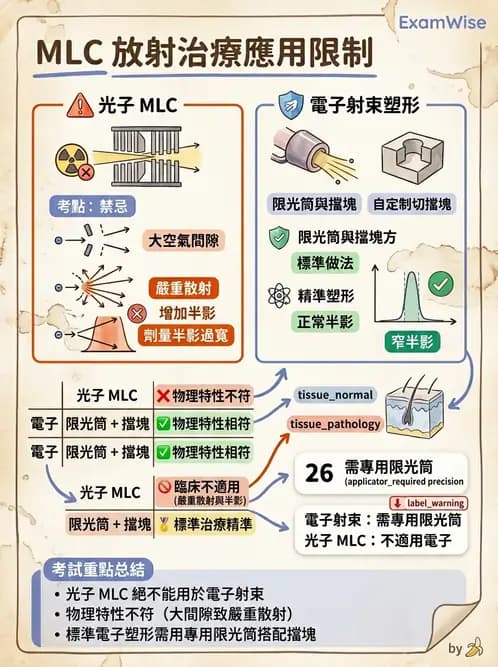 放射 - 電子射束臨床技術與應用 - AI 圖文解析預覽