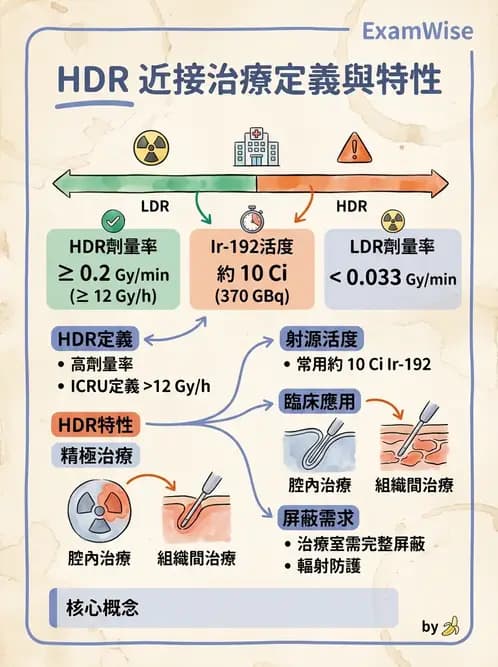 放射 - 腔內近接治療 - AI 圖文解析預覽