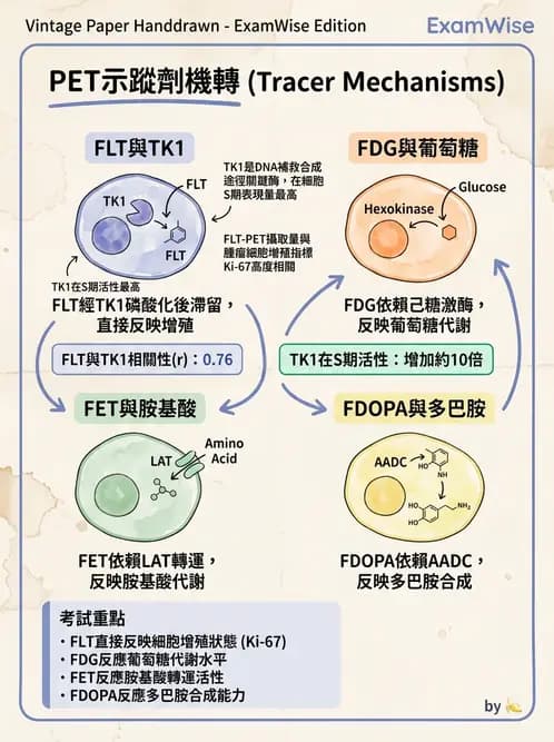放射 - 腫瘤PET藥物 - AI 圖文解析預覽
