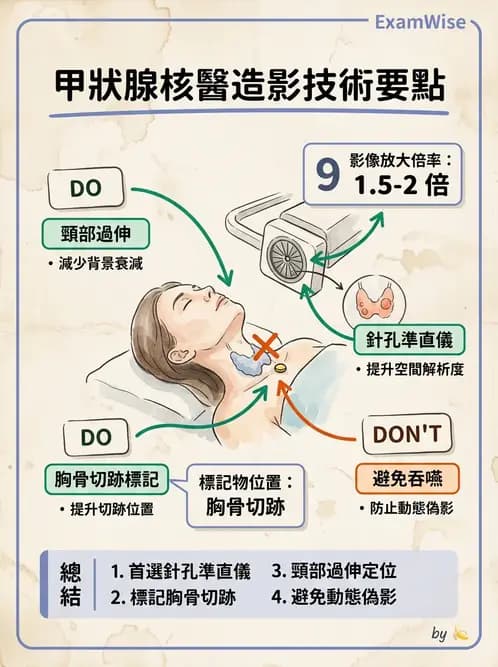 放射 - 甲狀腺造影 - AI 圖文解析預覽