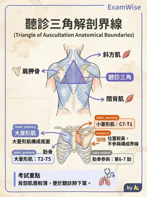 放射 - 軀幹、頸頭肌肉及肌肉組織學 - AI 圖文解析預覽
