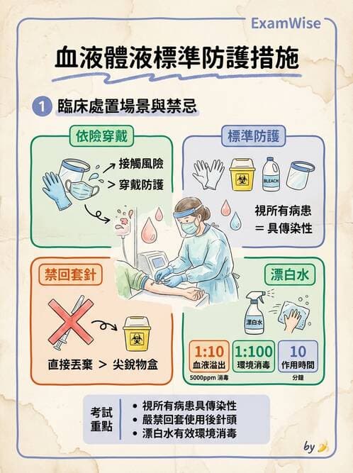 護理師 - 器官移植與AIDS - AI 圖文解析預覽