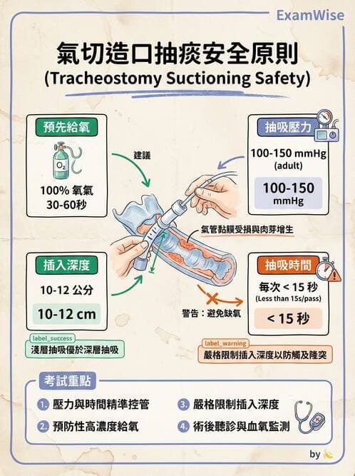 護理師 - 呼吸衰竭與胸腔護理 - AI 圖文解析預覽
