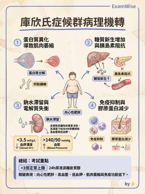 護理師 - 腎上腺與腦下垂體疾病 - AI 圖文解析預覽
