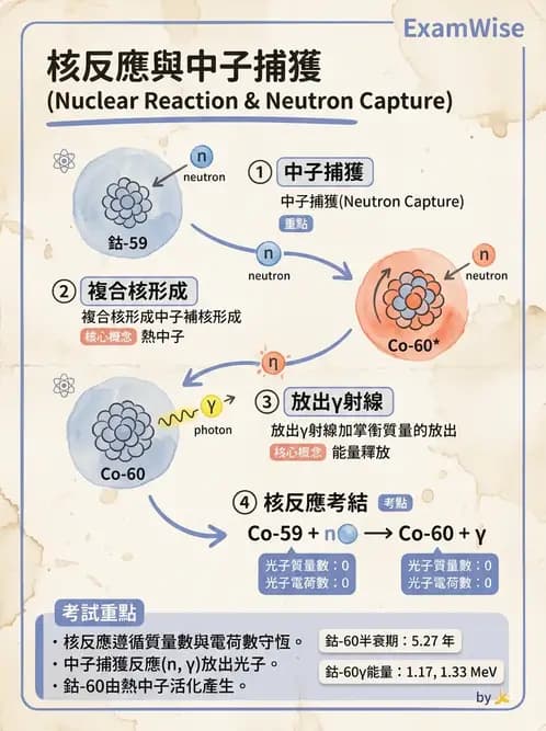放射 - 帶電粒子與中子和物質作用 - AI 圖文解析預覽