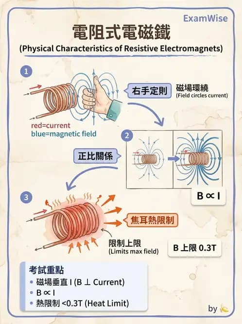 放射 - 主磁場、磁鐵類型與勻場 - AI 圖文解析預覽