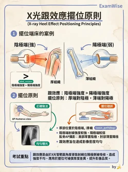 放射 - 曝光參數與散射線控制 - AI 圖文解析預覽