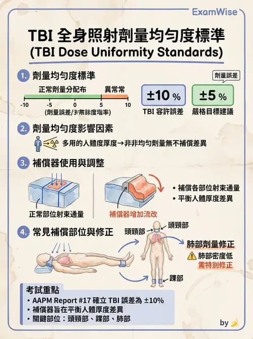 放射 - 全身放射治療技術(TBI/TSET) - AI 圖文解析預覽
