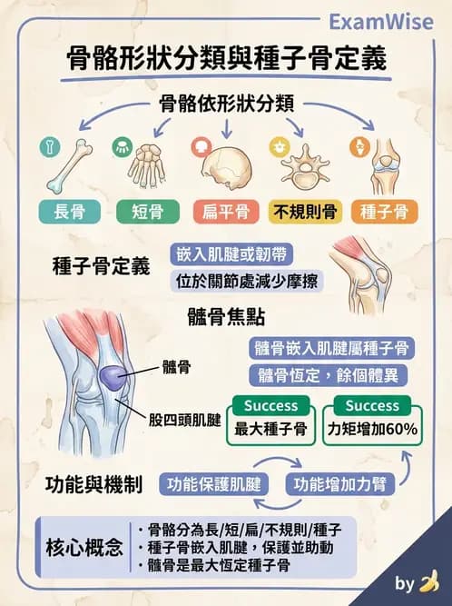 物治 - 骨骼與關節解剖 - AI 圖文解析預覽