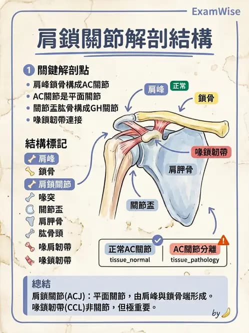 物治 - 骨骼與關節解剖 - AI 圖文解析預覽