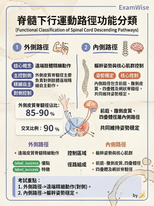 物治 - 神經系統生理 - AI 圖文解析預覽